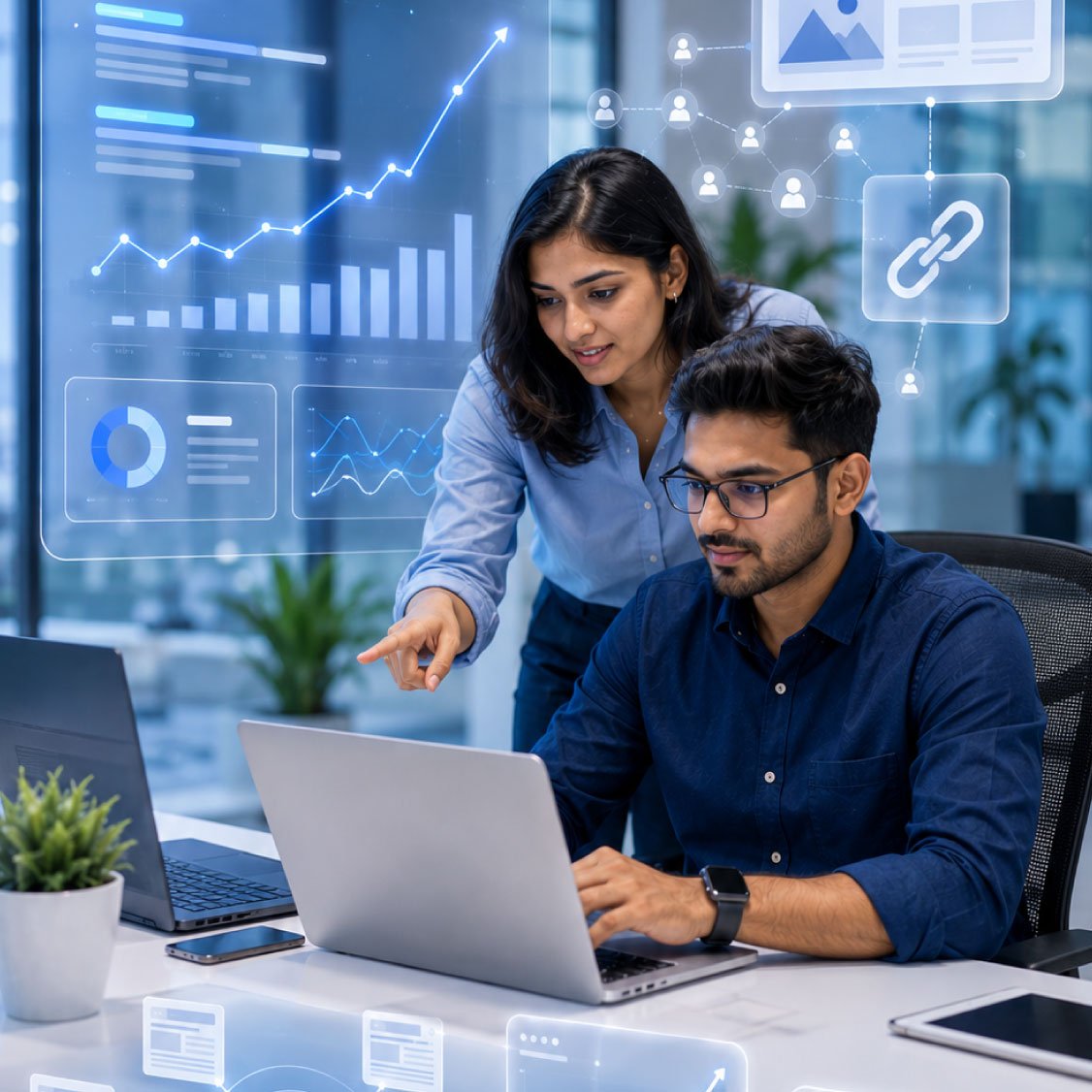 SEO services for business growth by Tekzow
